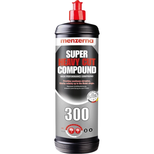 MENZERNA SUPER HEAVY CUT 300 1L mocno tnąca pasta polerska